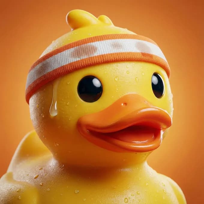 PATO in his headband
